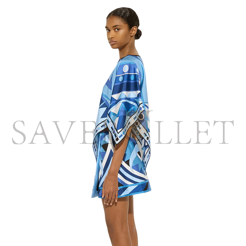 PUCCI VIVARA PRINT SKIRT 5URV375U730P10